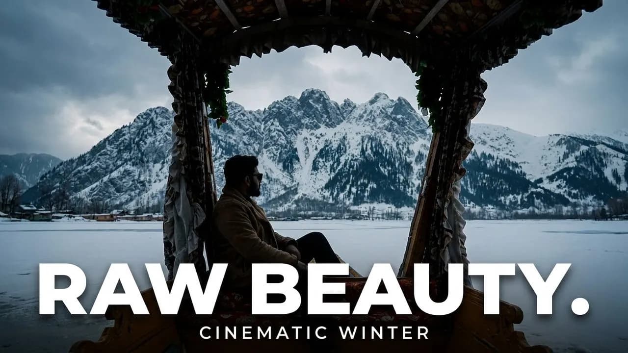 Film still from Raw Beauty of Kashmir