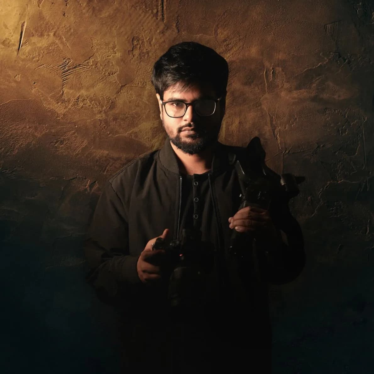 Portrait of filmmaker Shameem Ahmed
